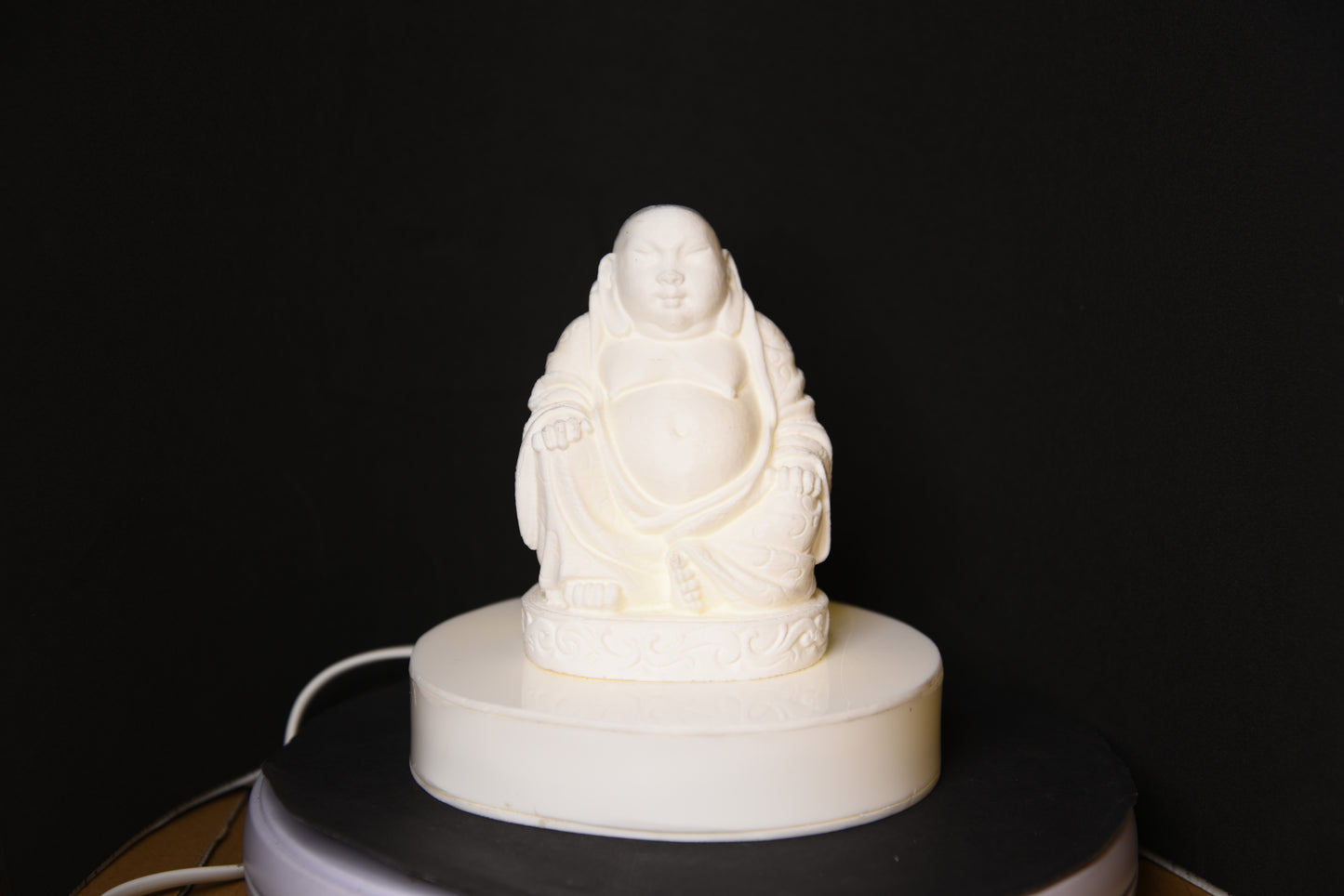 Laughing Buddha Lamp