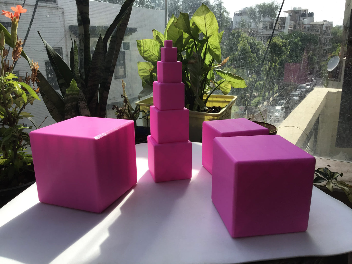 Blocks- Pink Tower