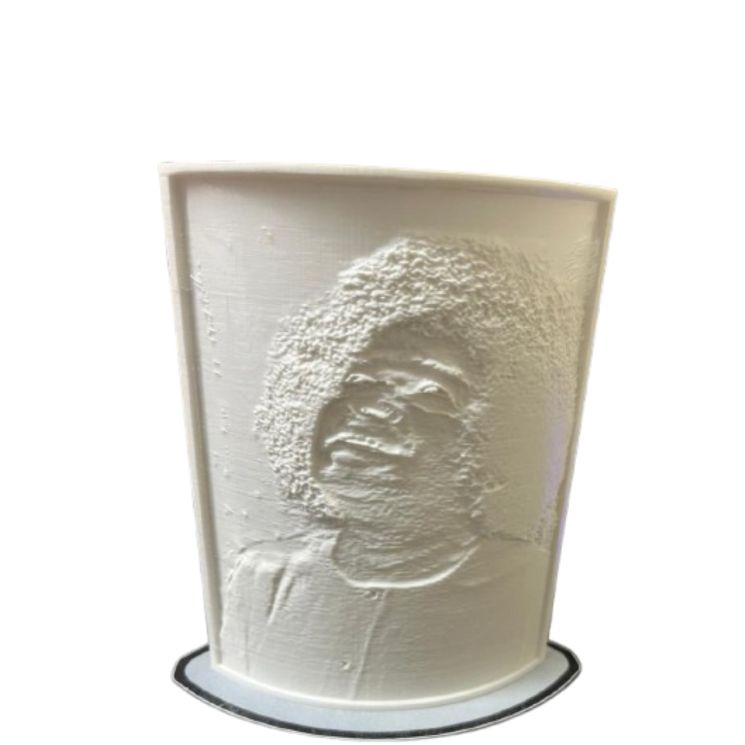 3D Printed Shri Sathya Sai Baba | Lithophane Lamp – Spiritual Home Décor