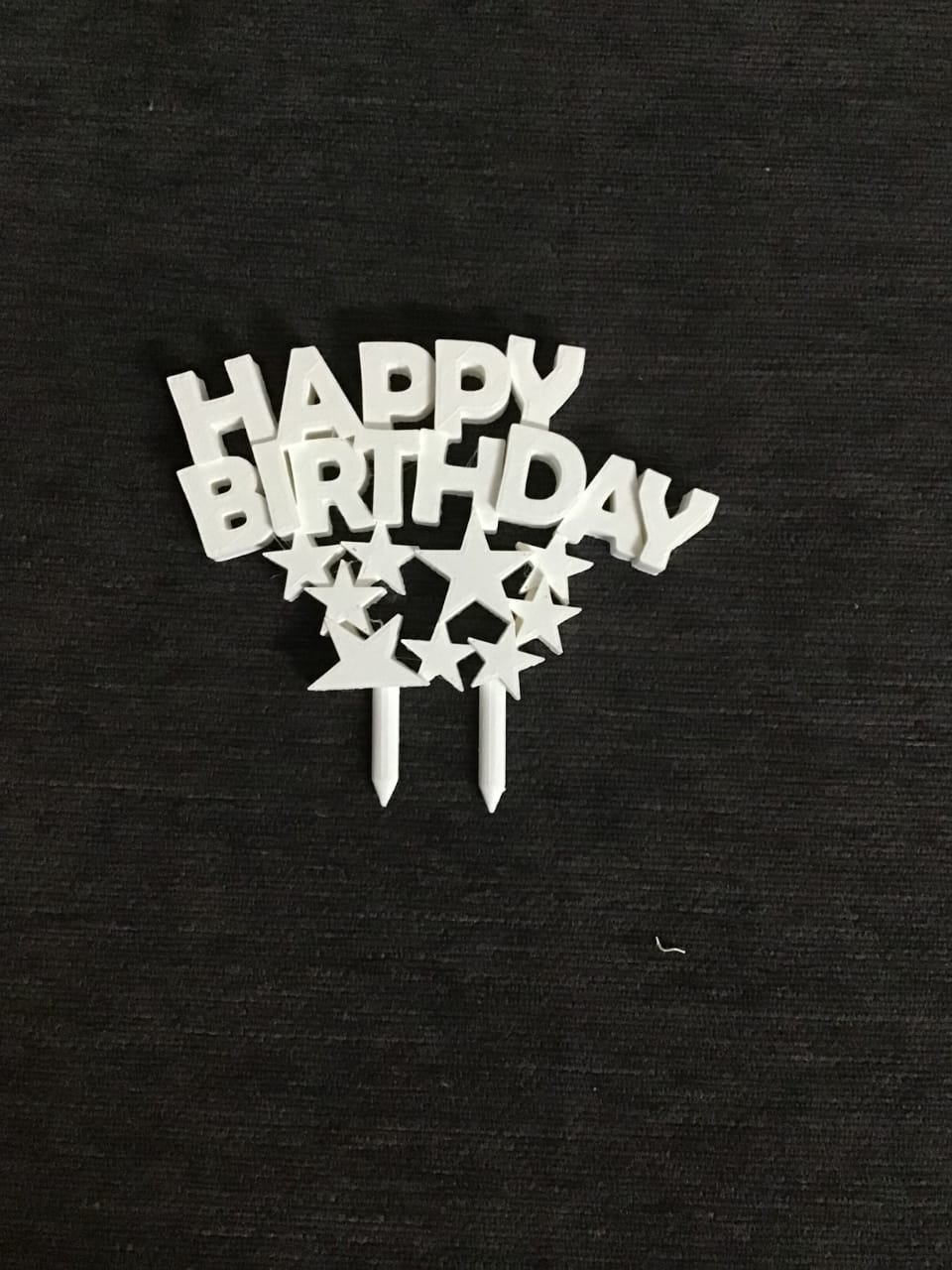 Happy Birthday Cake Topper
