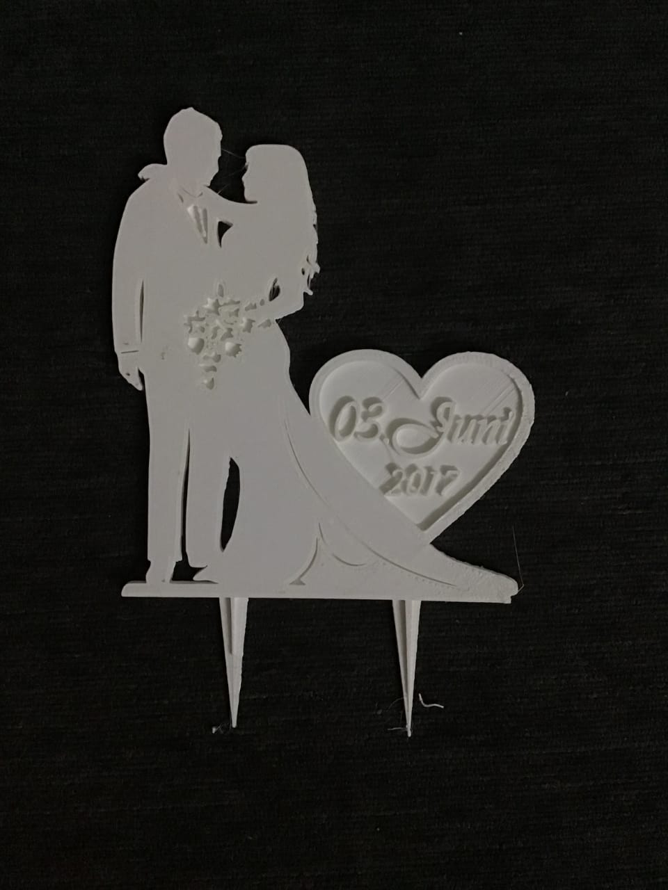 Couple Cake Topper