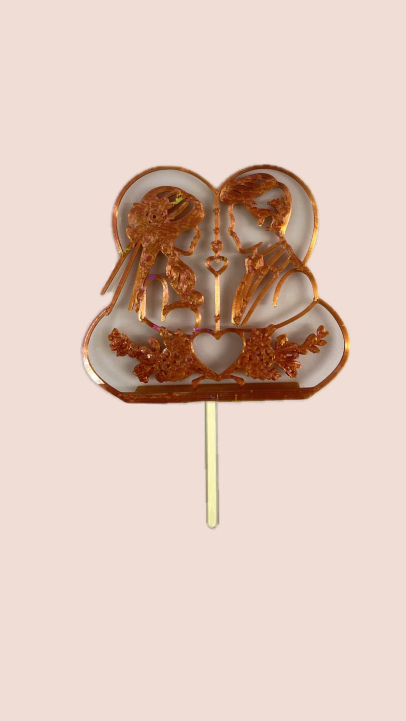 Dulha Dulhan Cake Topper