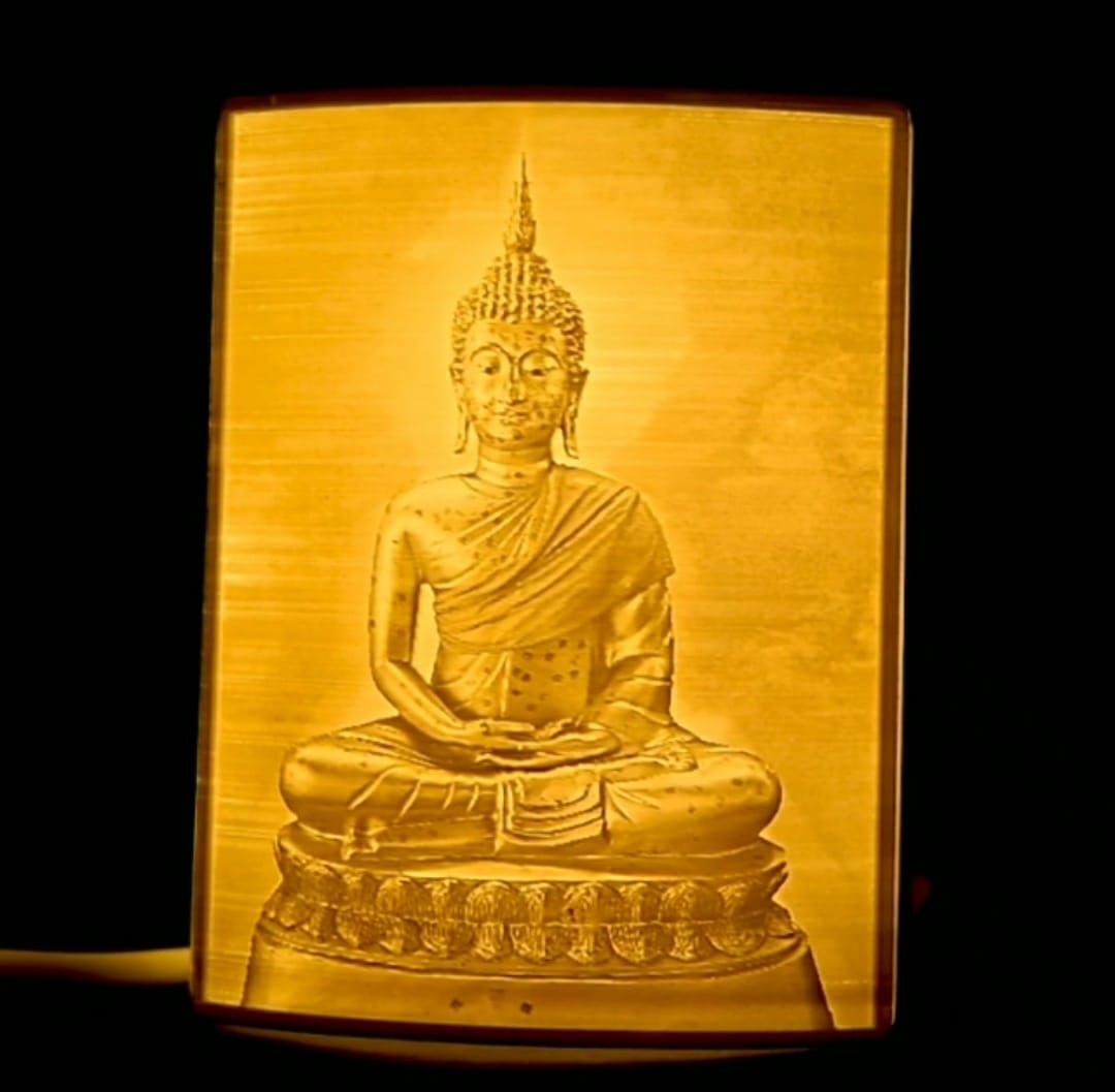 Lord Buddha Lithophane