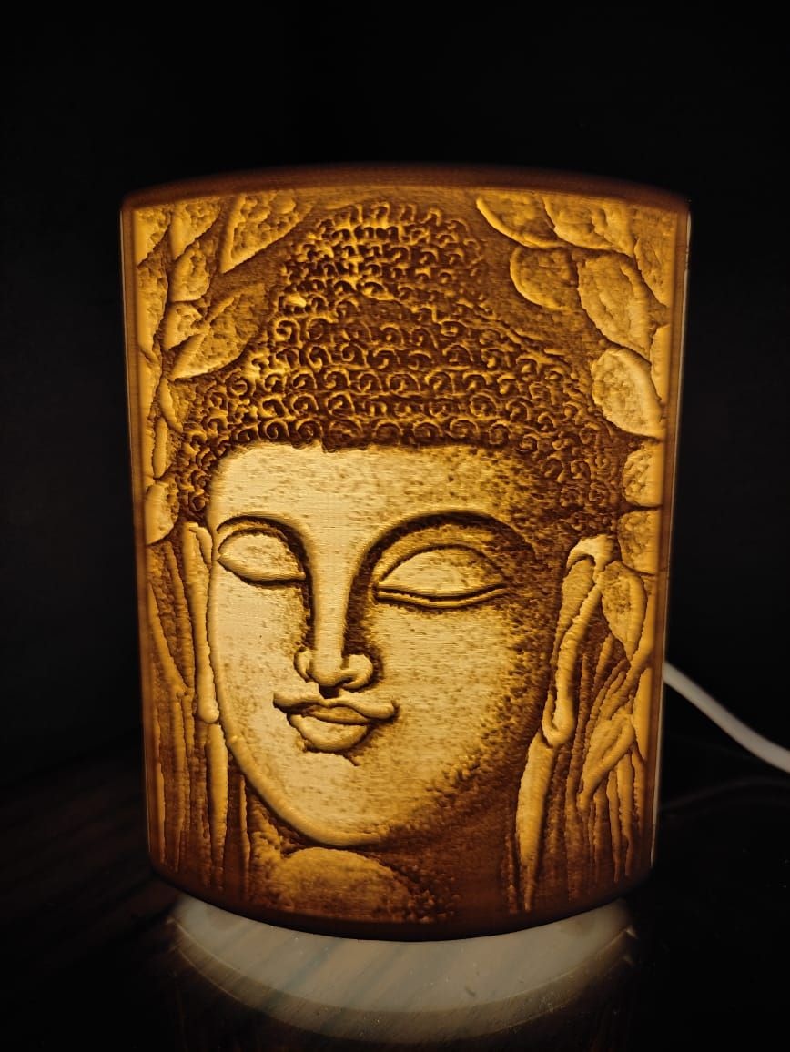Lithophane Lord Buddha