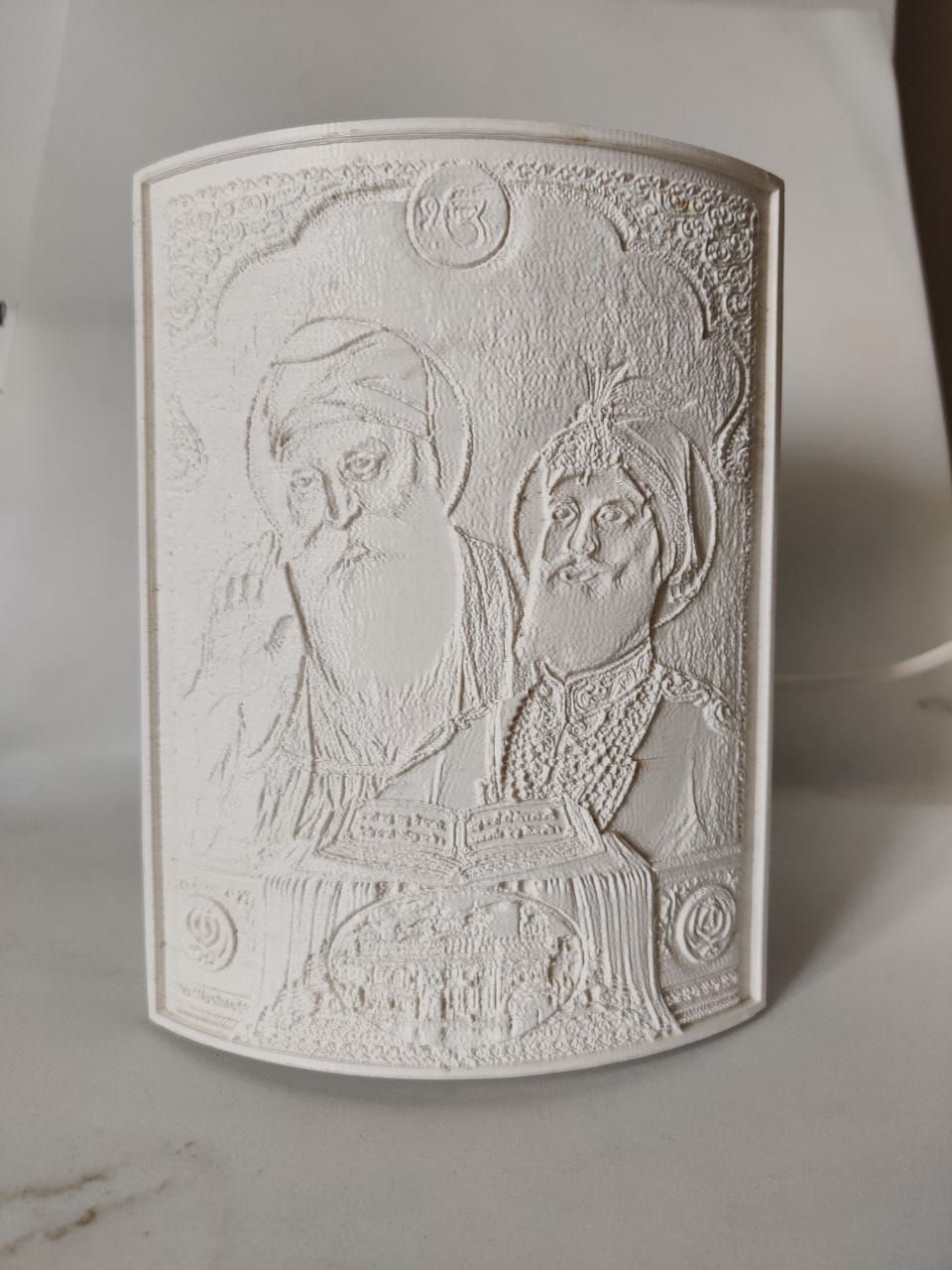 Sikh Gurus Lithophane