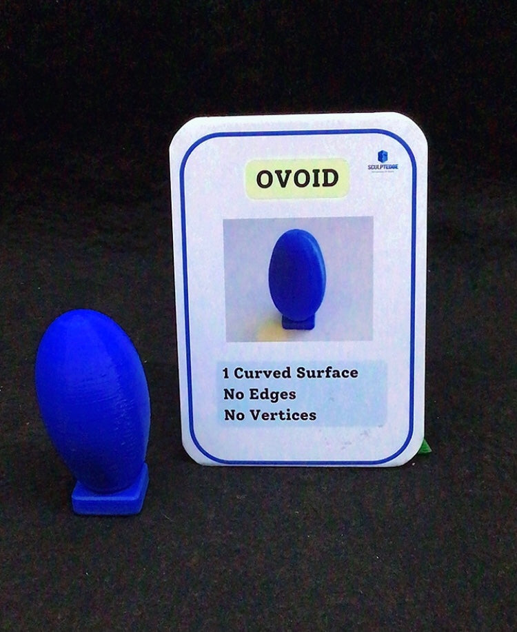 3D Geometric Shapes (12 Pieces )
