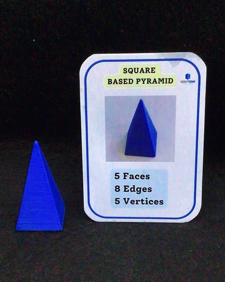 3D Geometric Shapes (12 Pieces )