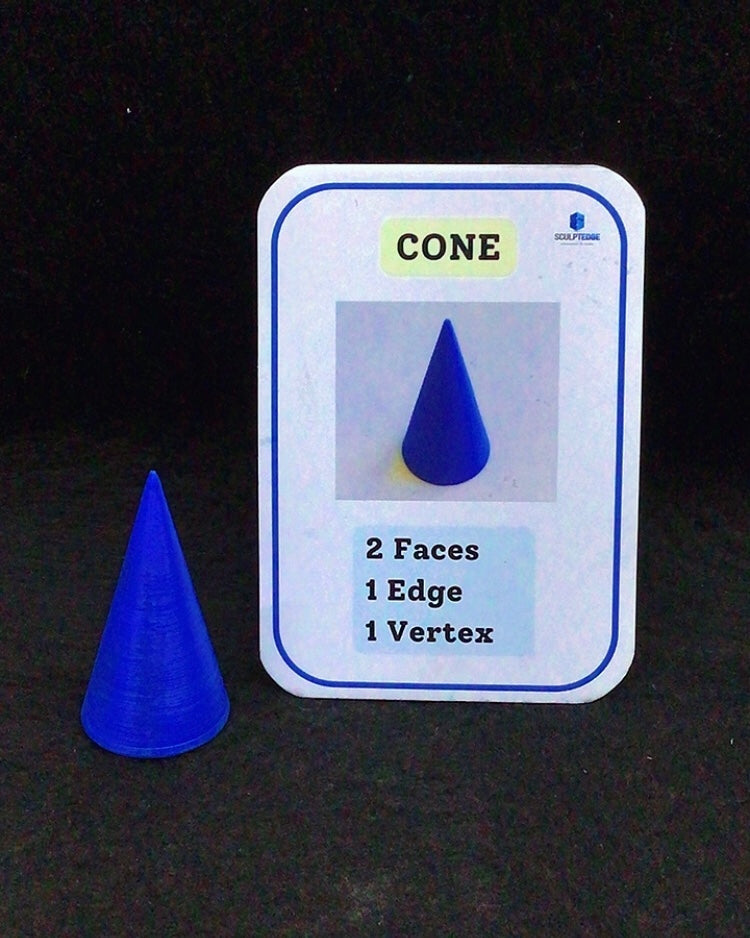 3D Geometric Shapes (12 Pieces )