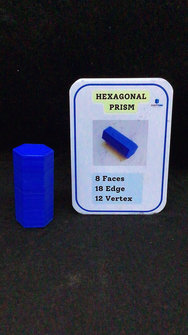 3D Geometric Shapes (12 Pieces )