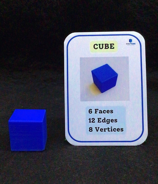 3D Geometric Shapes (12 Pieces )