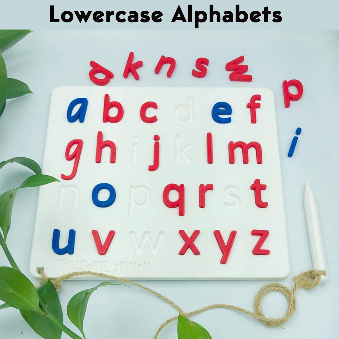 3D-Printed Capital Alphabet Stencil Board – A to Z Learning Tool