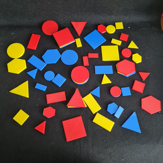 Attribute Blocks-  60 Pieces  - Montessori Toys