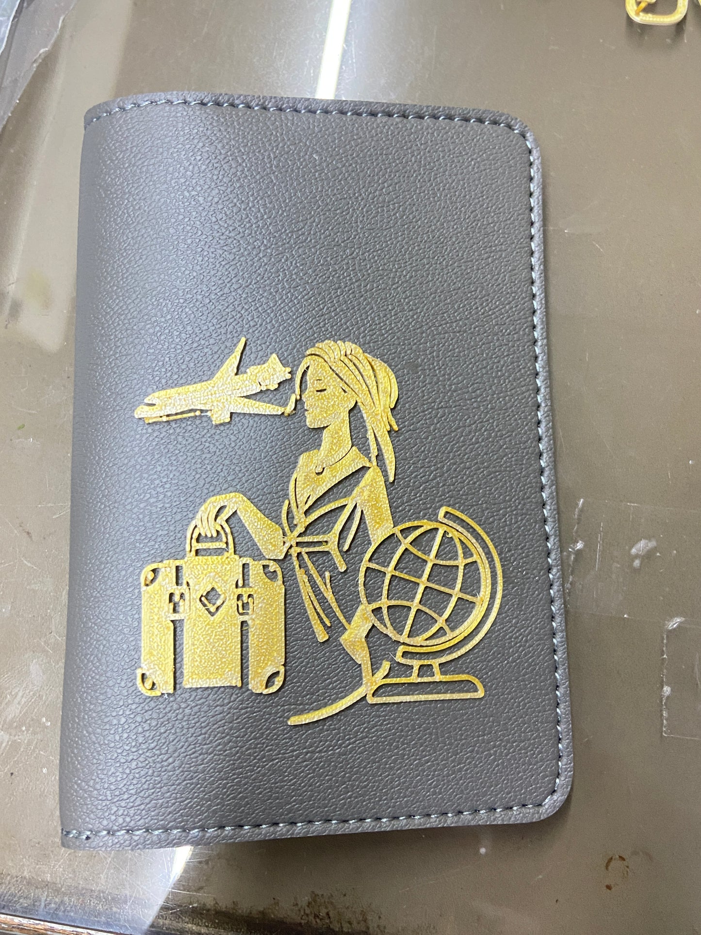 Personalized Passport Cover - Design- Boss Girl