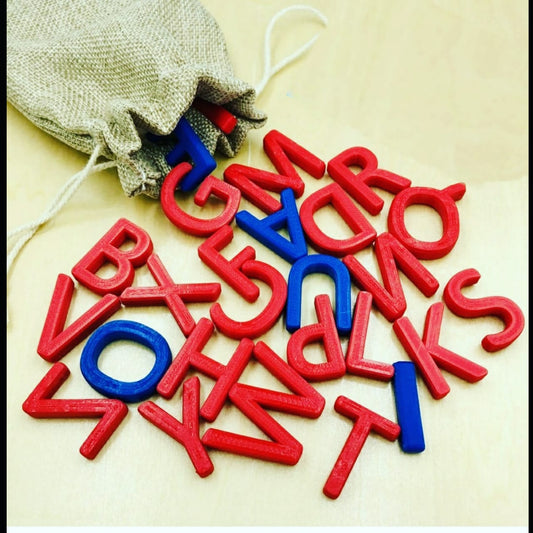 3d Printed Uppercase Alphabets