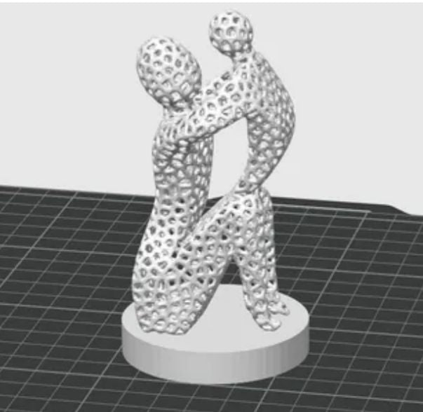 Unbreakable Bond – 3D Printed Figurine MOM & Child