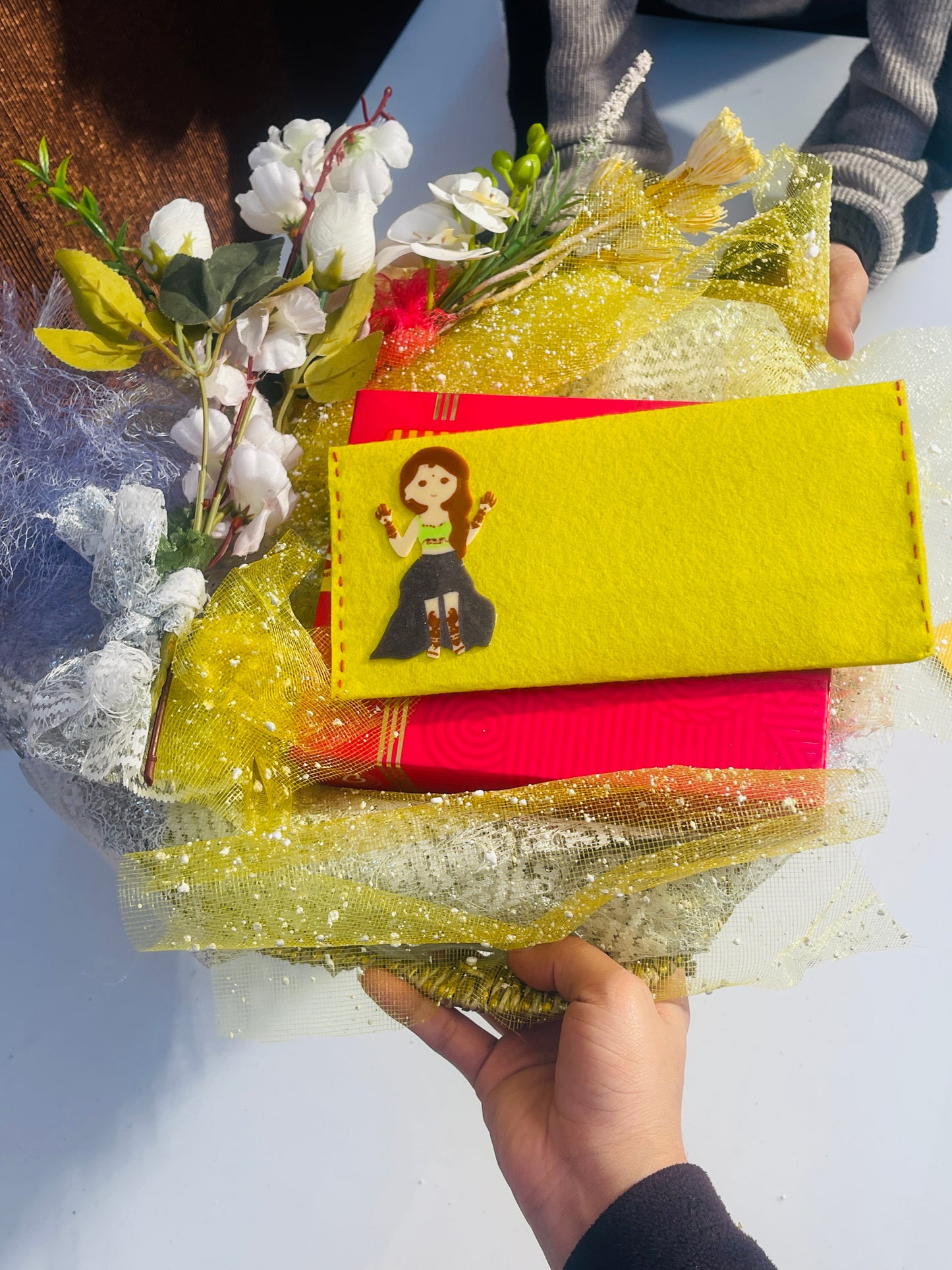 3d printed Envelop-Theme Mehndi Function