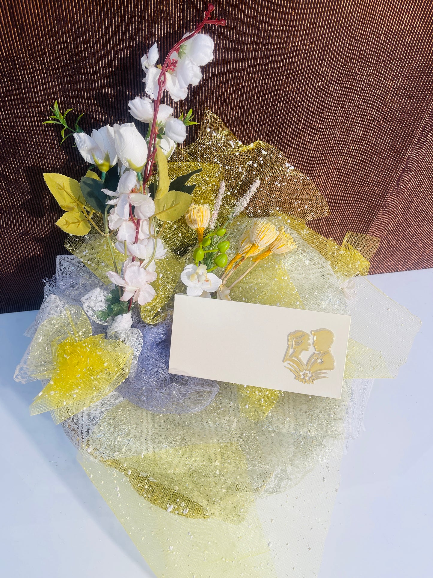 3D Printed White Envelope – special for wedding couple