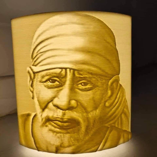 Sai Baba Lithophane