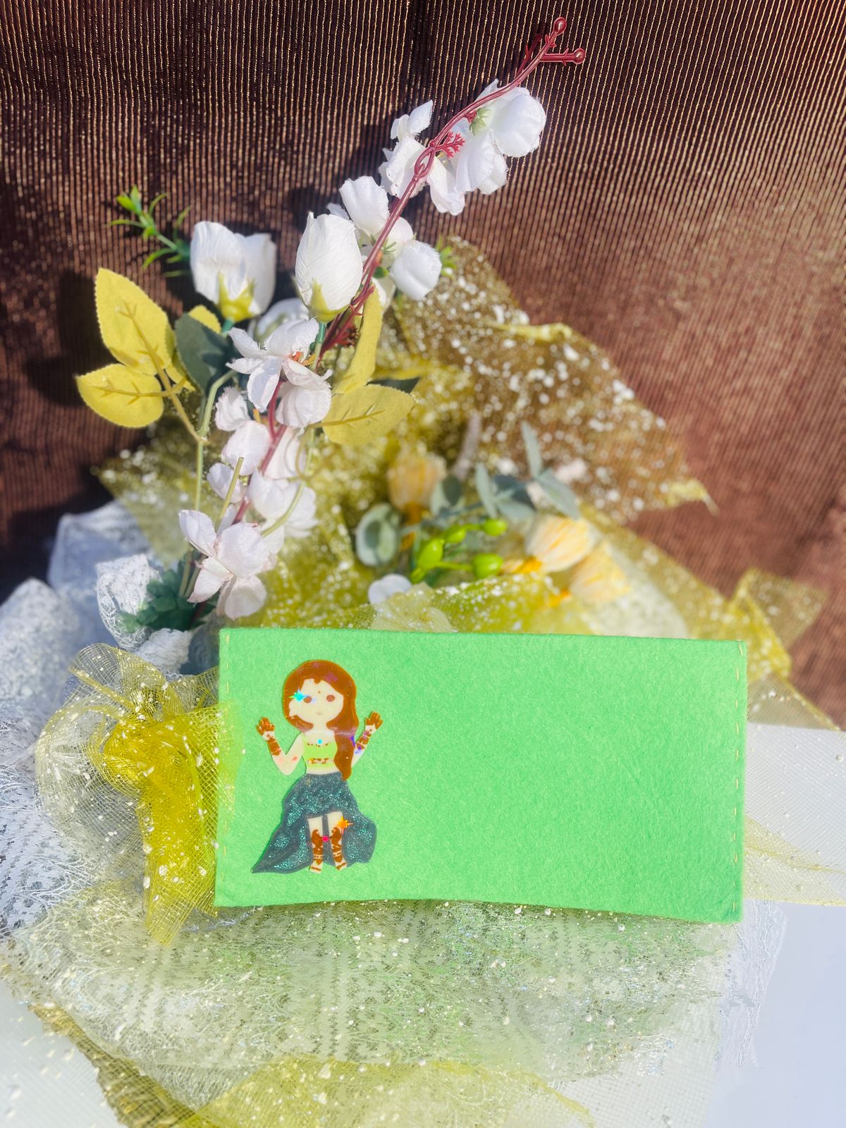 3d printed Envelop-Theme Mehndi Function