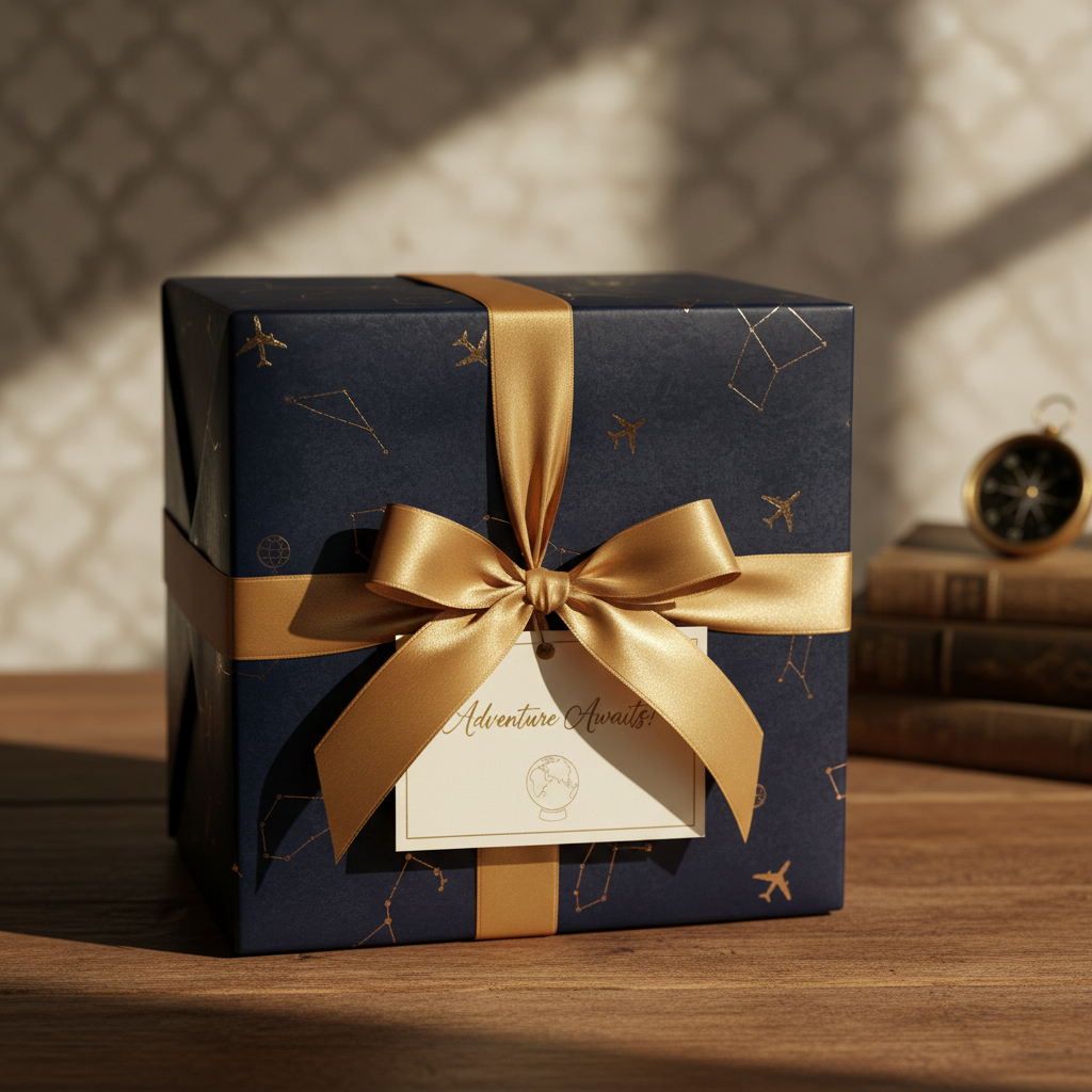 Globe moon lamp gift presentation perfect for travelers and geography lovers